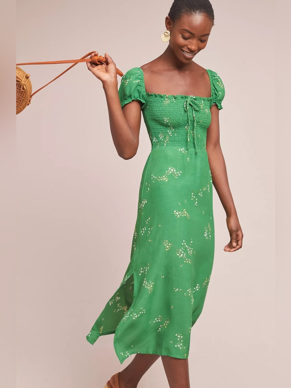 Faithfull The Brand Myrtille Midi Dress, 4/Small